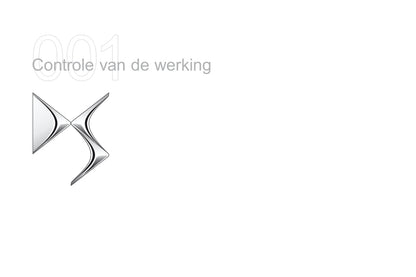 2015 DS Automobiles DS4 Bedienungsanleitung | Niederländisch