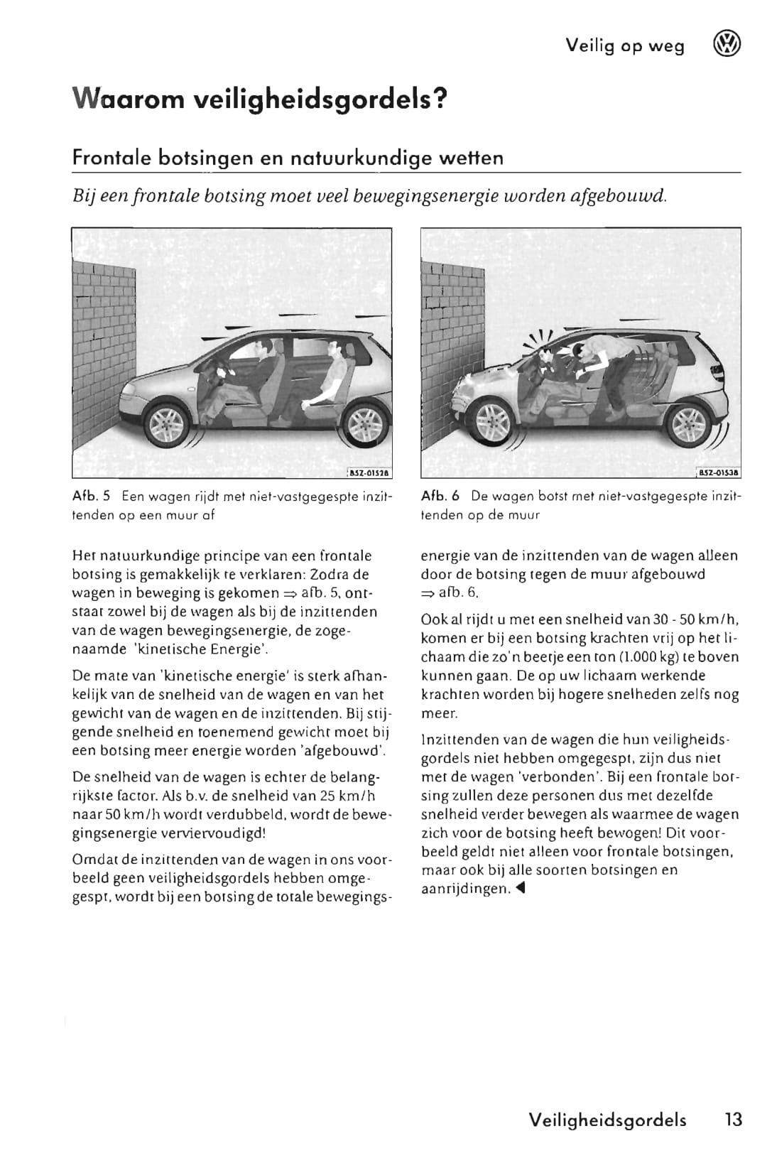 2005-2011 Volkswagen Fox Owner's Manual | Dutch