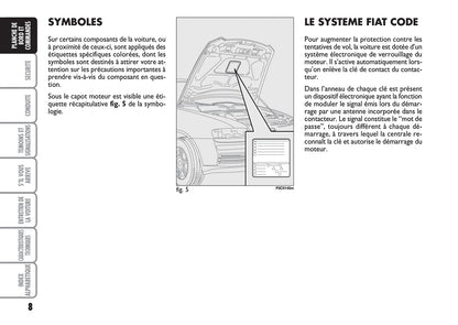 2006-2007 Fiat Stilo Bedienungsanleitung | Französisch