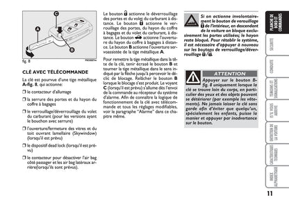 2006-2007 Fiat Stilo Gebruikershandleiding | Frans