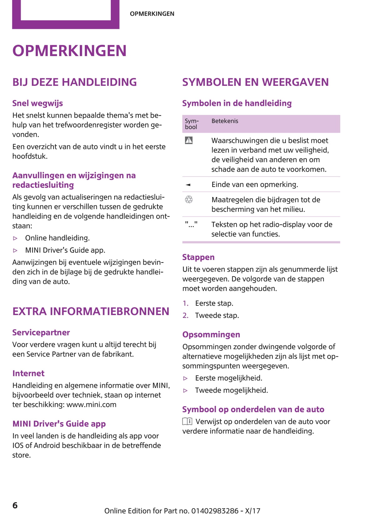 2018-2021 Mini Mini Gebruikershandleiding | Nederlands