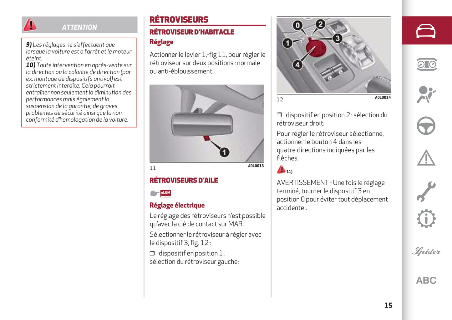 2013-2023 Alfa Romeo 4C Manuel du propriétaire | Français