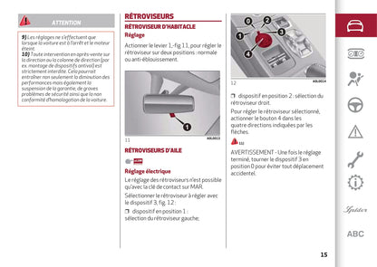 2013-2023 Alfa Romeo 4C Gebruikershandleiding | Frans