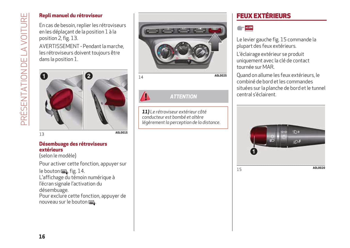 2013-2023 Alfa Romeo 4C Manuel du propriétaire | Français