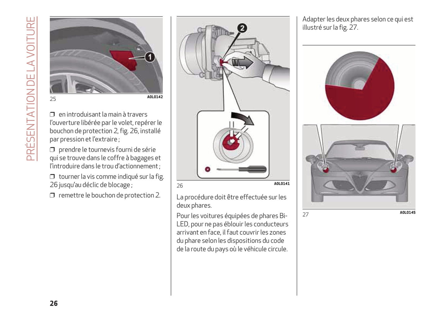 2013-2023 Alfa Romeo 4C Manuel du propriétaire | Français