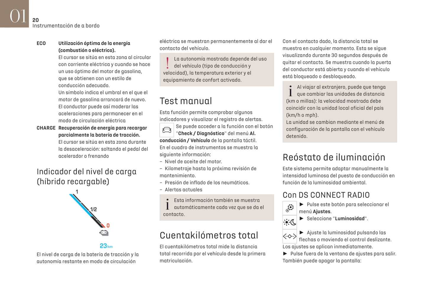 2021-2023 DS Autmobiles DS 9 Owner's Manual | Spanish