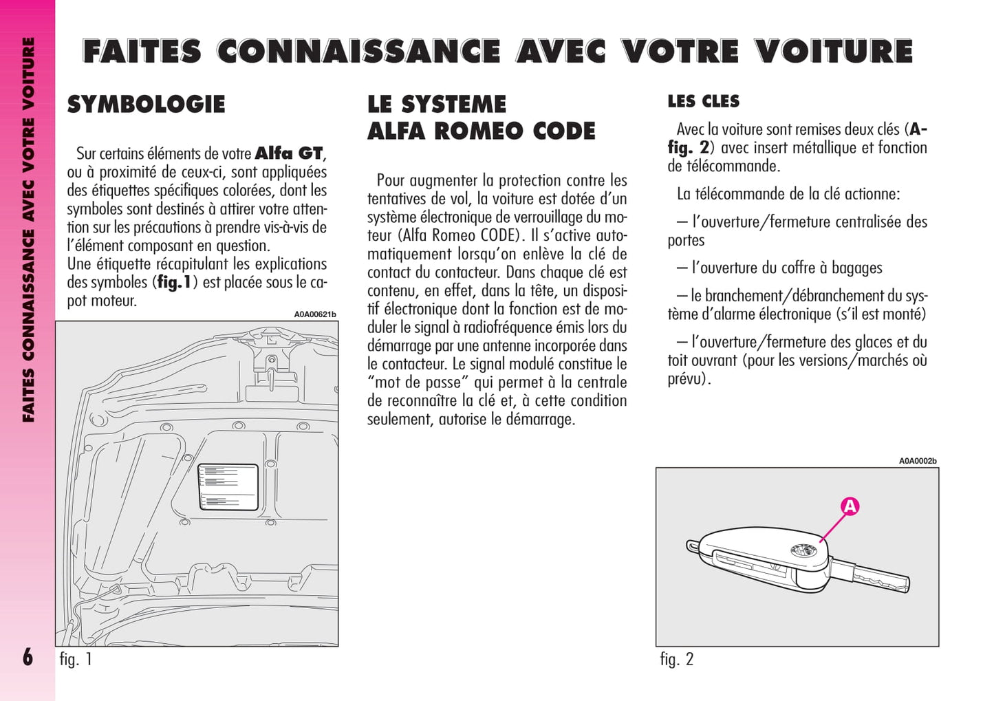 2004-2007 Alfa Romeo GT Manuel du propriétaire | Français