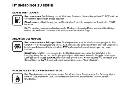 2007-2008 Fiat Multipla Bedienungsanleitung | Deutsch