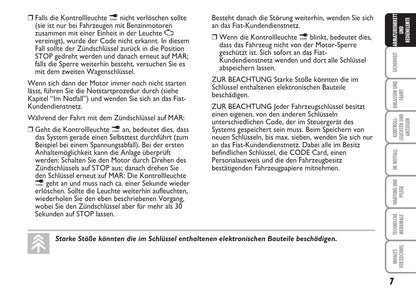 2007-2008 Fiat Multipla Gebruikershandleiding | Duits