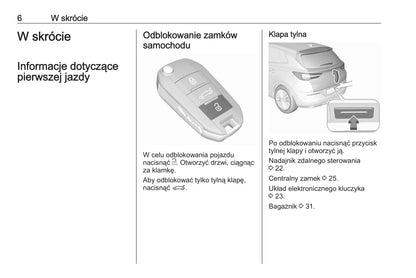 2019-2020 Opel Grandland X Owner's Manual | Polish