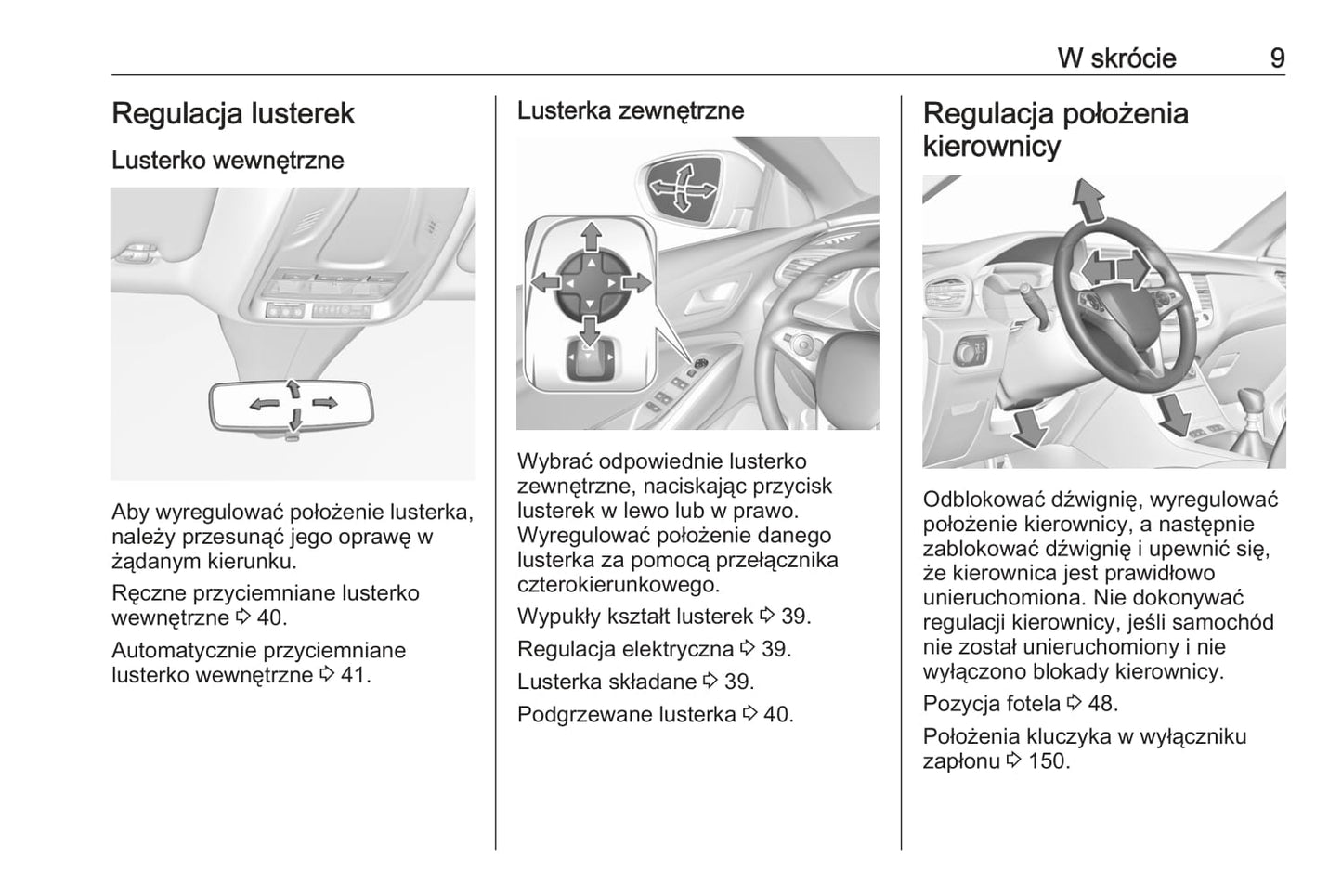 2019-2020 Opel Grandland X Owner's Manual | Polish