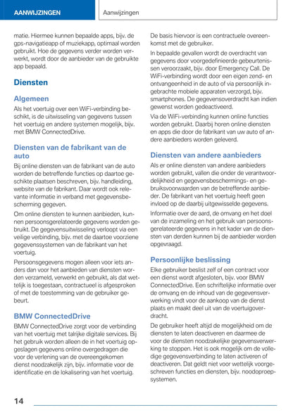 2020-2021 BMW X7 Owner's Manual | Dutch