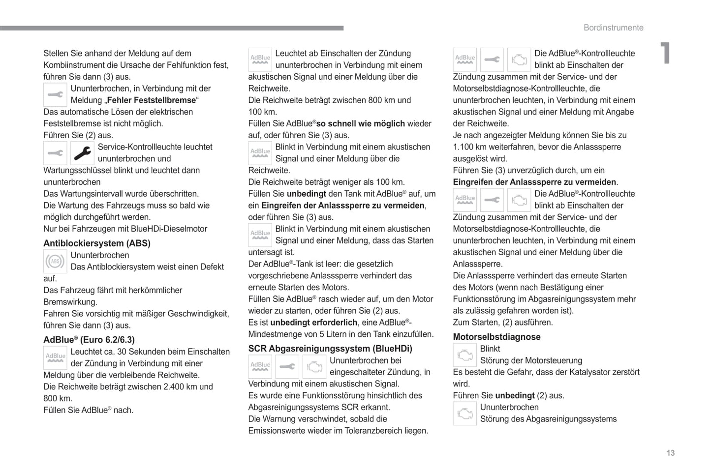 2022-2023 Fiat Scudo Ulysse Owner's Manual | German