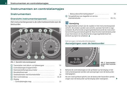 2008-2012 Audi A3 Manuel du propriétaire | Néerlandais