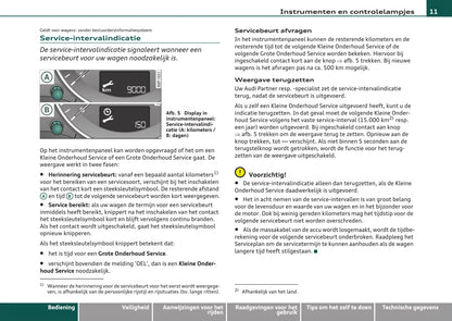 2008-2012 Audi A3 Owner's Manual | Dutch