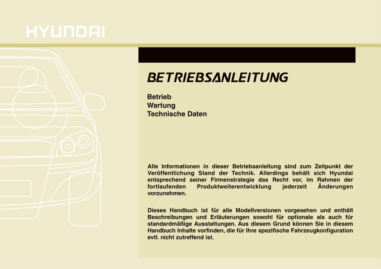 2011-2012 Hyundai i40 Bedienungsanleitung | Deutsch