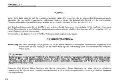 2011-2012 Hyundai i40 Gebruikershandleiding | Duits