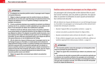 2007-2009 Seat Altea Freetrack Manuel du propriétaire | Français