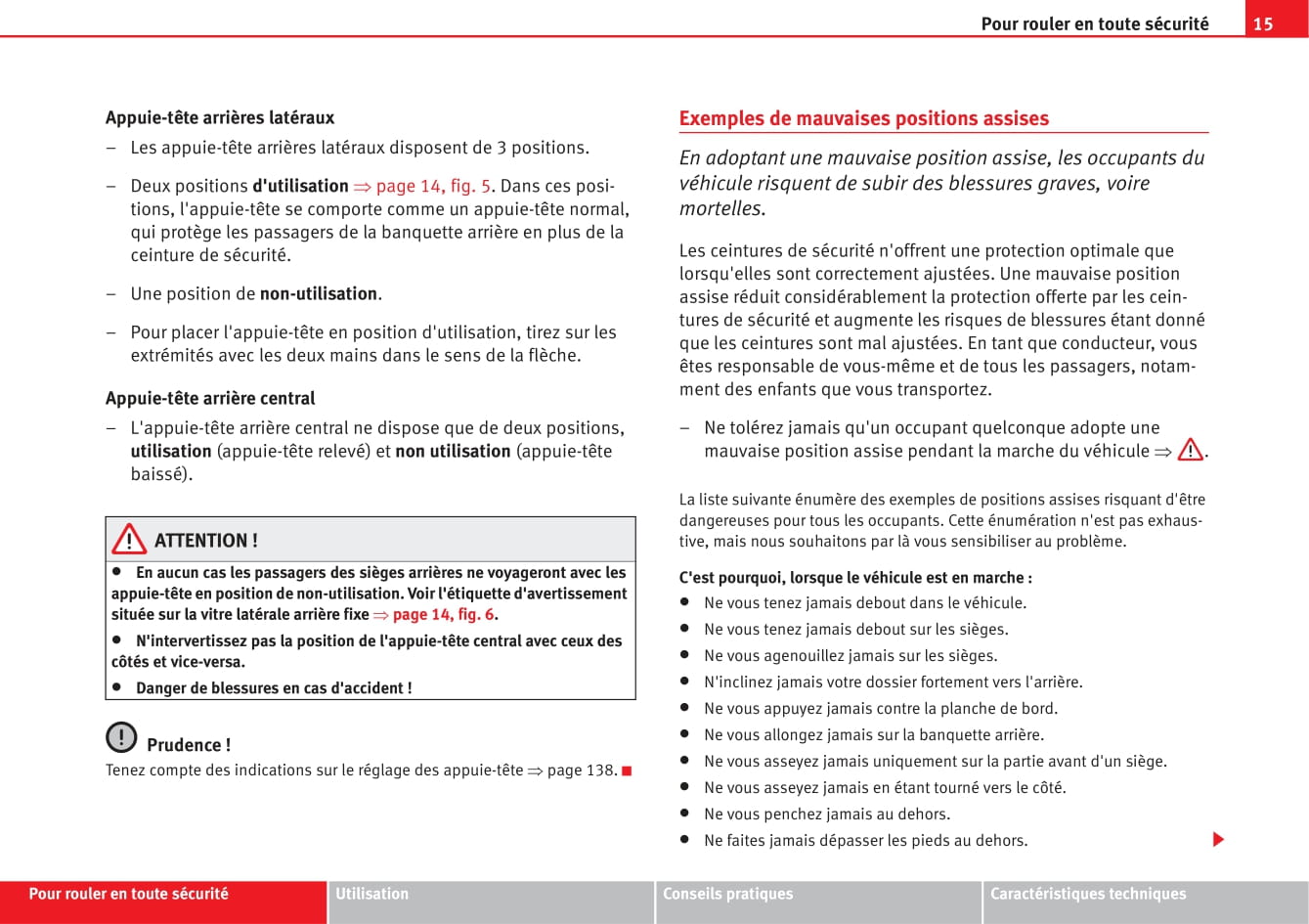 2007-2009 Seat Altea Freetrack Manuel du propriétaire | Français