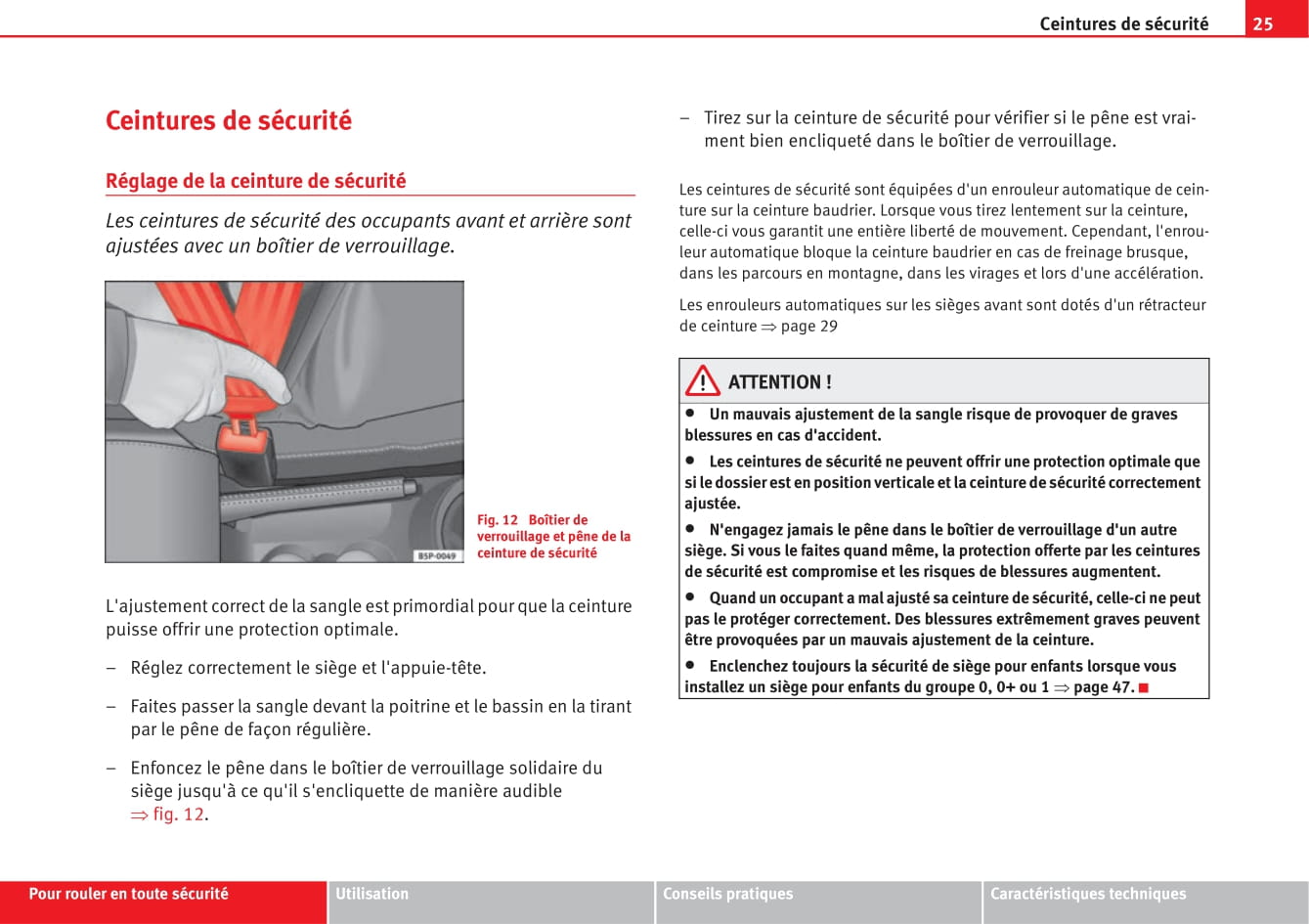 2007-2009 Seat Altea Freetrack Gebruikershandleiding | Frans