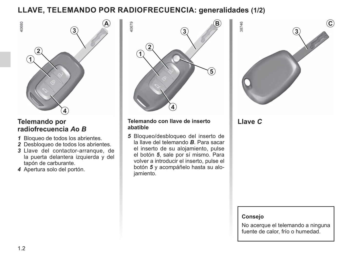 2019-2020 Renault Twingo Bedienungsanleitung | Spanisch