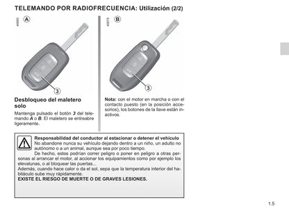 2019-2020 Renault Twingo Gebruikershandleiding | Spaans