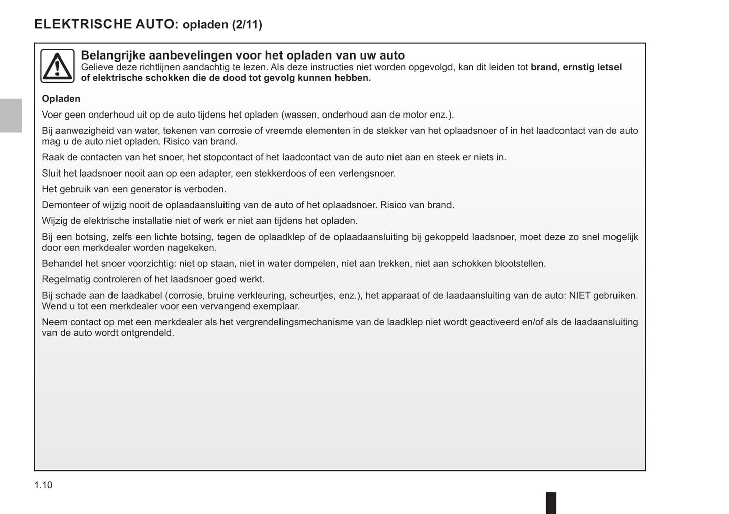 2021-2023 Dacia Spring Gebruikershandleiding | Nederlands