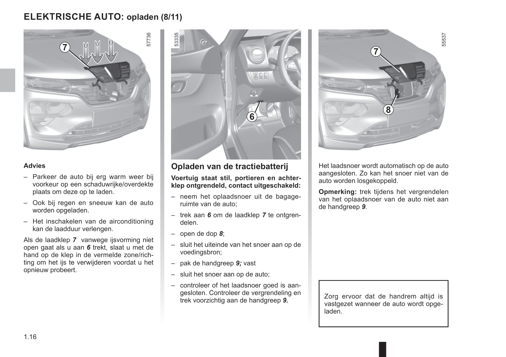 Manuel / notice d'utilisation - Dacia SPRING (Français)