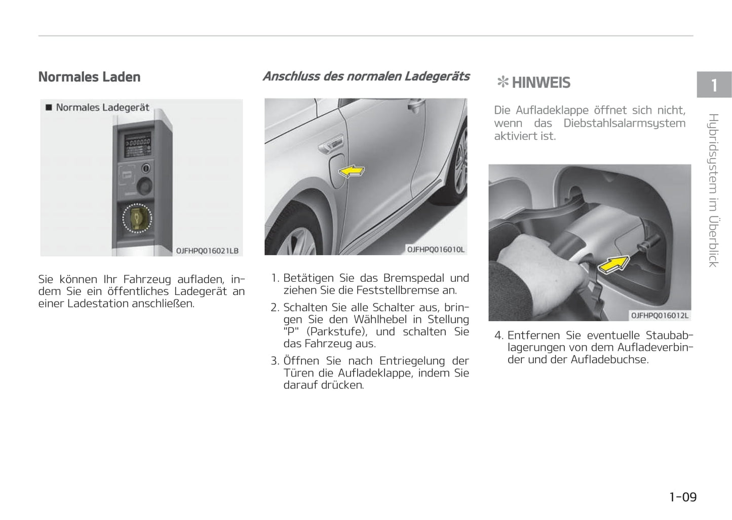 2017-2018 Kia Optima Hybrid Gebruikershandleiding | Duits