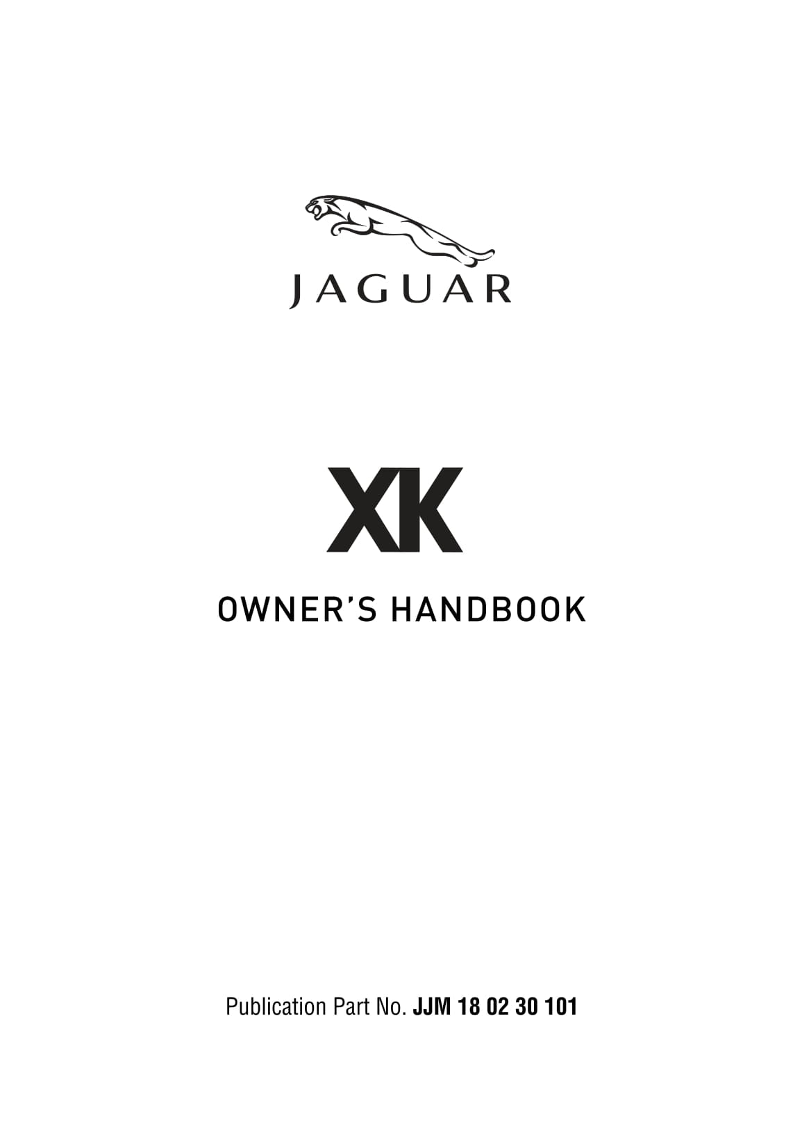 2010 Jaguar XK Manuel du propriétaire | Anglais