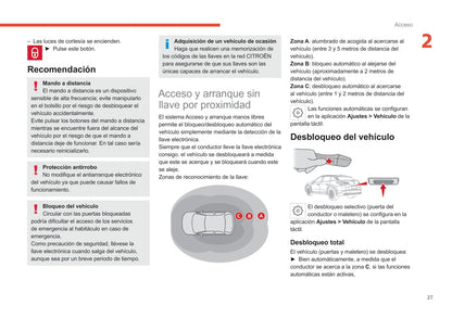 2022-2024 Citroën C5 X Gebruikershandleiding | Spaans