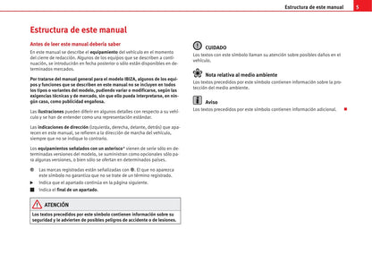 2008-2012 Seat Ibiza Gebruikershandleiding | Spaans