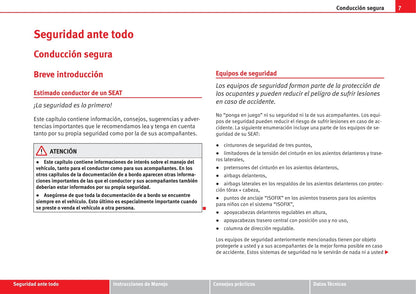 2008-2012 Seat Ibiza Bedienungsanleitung | Spanisch