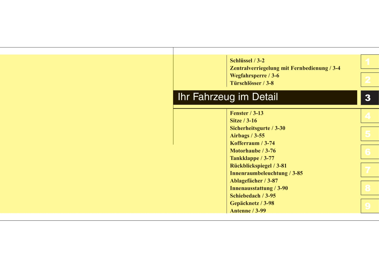 2004-2007 Kia Cerato Manuel du propriétaire | Allemand