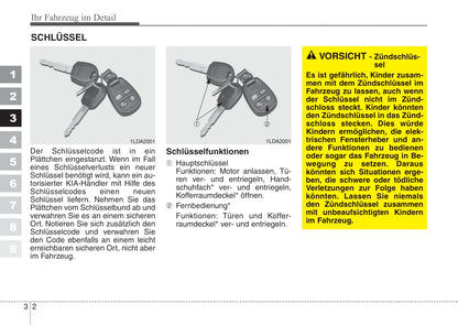 2006-2007 Kia Cerato Bedienungsanleitung | Deutsch