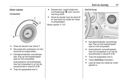 2017 Opel Crossland X Bedienungsanleitung | Niederländisch