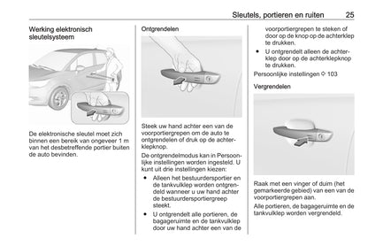 2017 Opel Crossland X Owner's Manual | Dutch