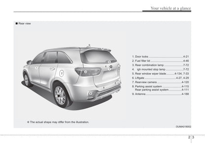 2017-2020 Kia Sorento Manuel du propriétaire | Anglais