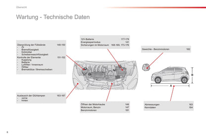 2016-2018 Citroën C1 Owner's Manual | German