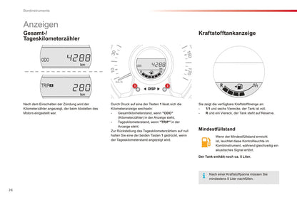 2016-2018 Citroën C1 Owner's Manual | German