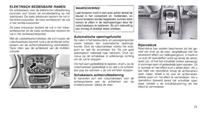 2000-2006 Chrysler PT Cruiser Owner's Manual | Dutch