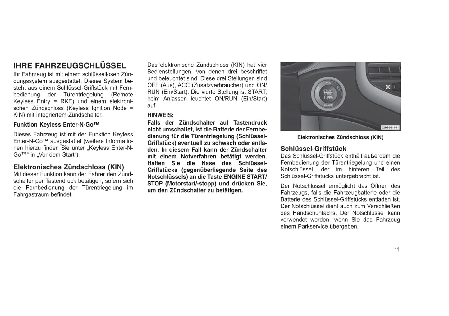 2011-2013 Jeep Grand Cherokee SRT Gebruikershandleiding | Duits