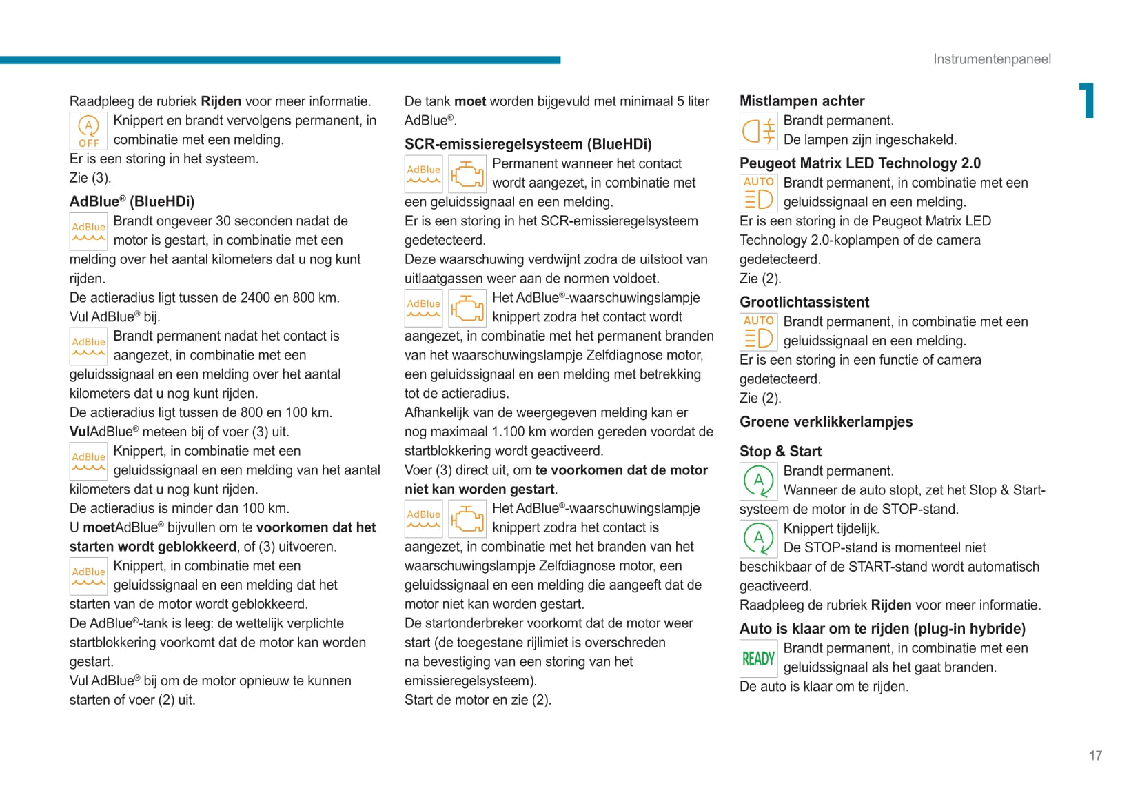 2021 2022 Peugeot 308 Owner s Manual Dutch Car Manuals