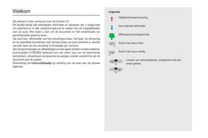 2020-2022 Citroën C3 Bedienungsanleitung | Niederländisch