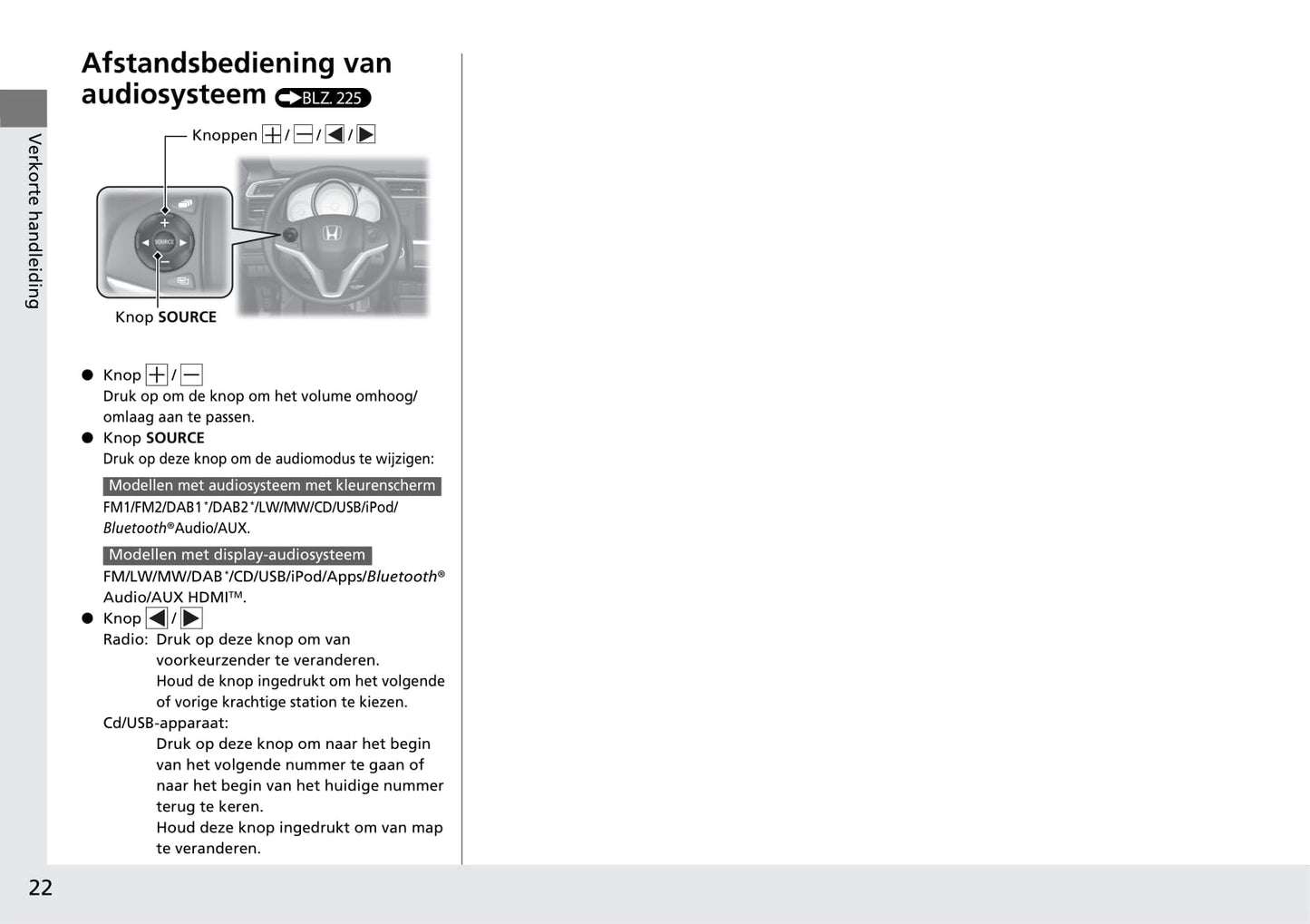 2018-2019 Honda Jazz Owner's Manual | Dutch