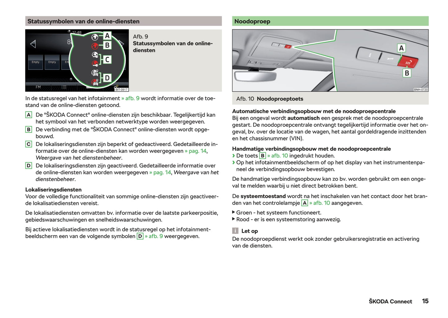 2018-2019 Skoda Rapid Spaceback Owner's Manual | Dutch