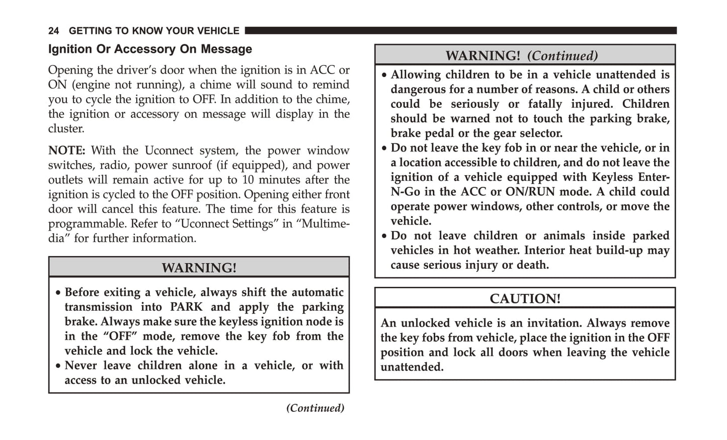2019 Dodge Journey Owner's Manual | English