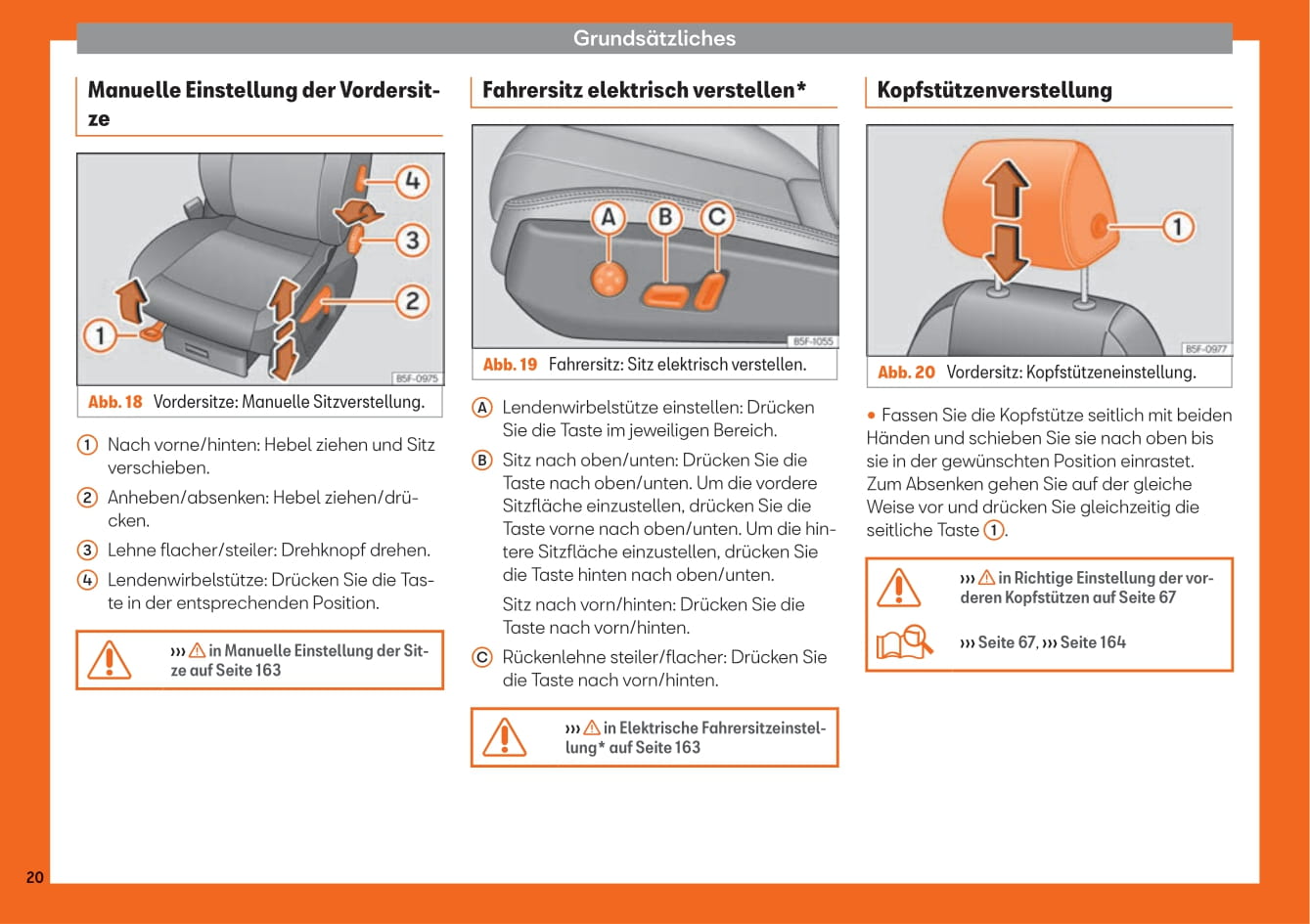 2018-2019 Seat Leon Owner's Manual | German
