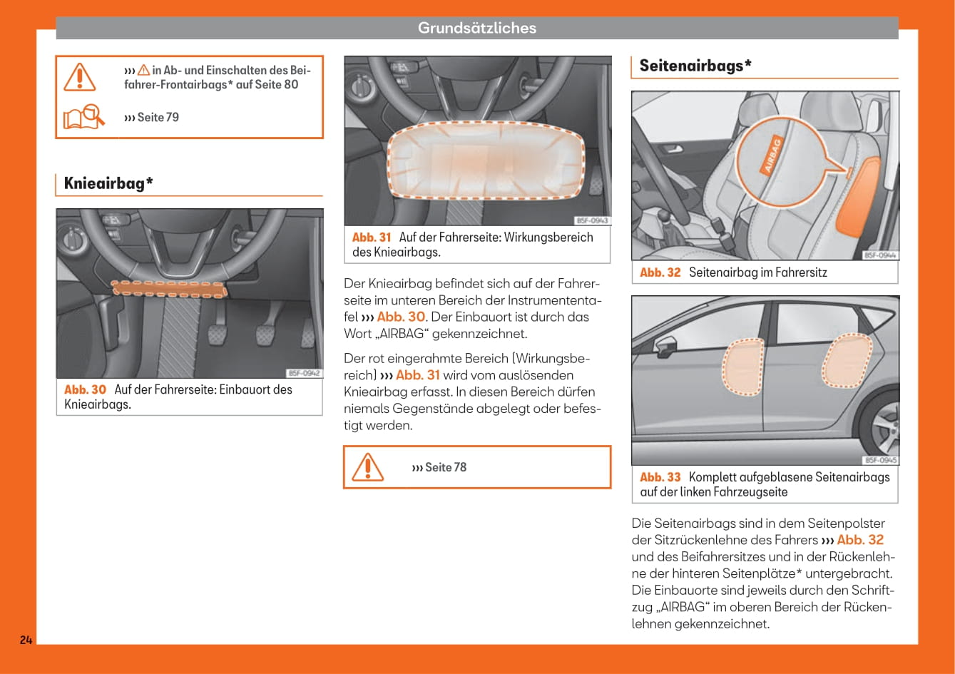 2018-2019 Seat Leon Owner's Manual | German