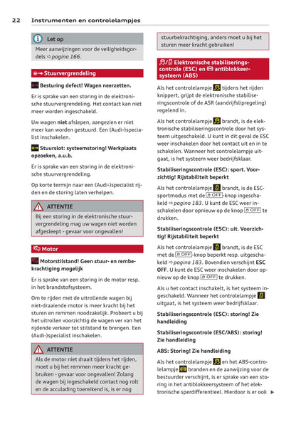 2013-2016 Audi A3 Owner's Manual | Dutch